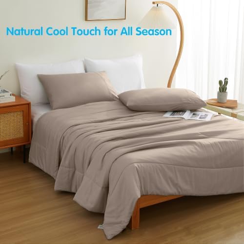 Bamboo Viscose Comforter Set Queen Size 3 Pieces - Image 6
