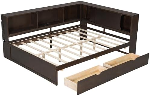 Queen Size Corner Bed Frame - Image 7