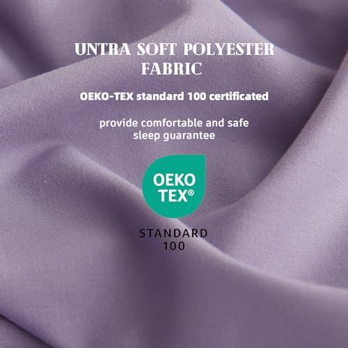 DOWNCOOL Comforters Queen Size, Duvet Insert, Light Purple All Season Duvet - Image 2