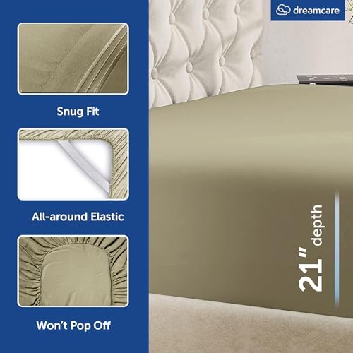 DREAMCARE King Size Sheets Set - Image 2