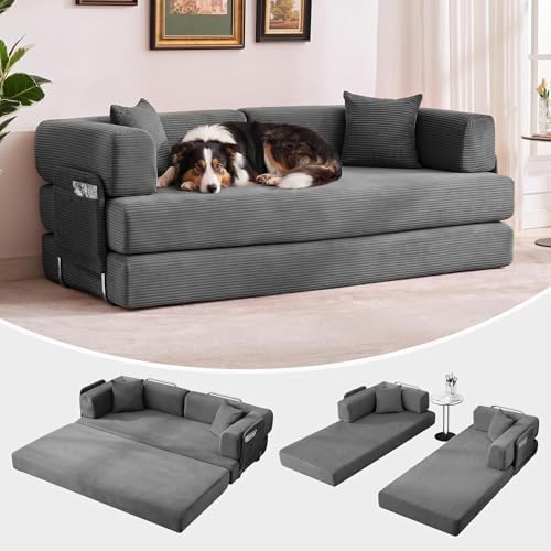 5-in-1 Convertible Sleeper Sofa Bed by Unknown