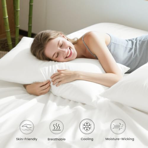Love's cabin 100% Rayon Derived from Bamboo, Twin Bed Sheets - Image 5