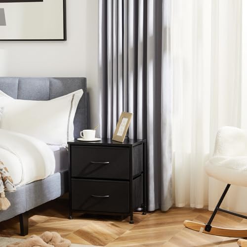 DUMOS Nightstand Set of 2, Small Dresser - Image 2