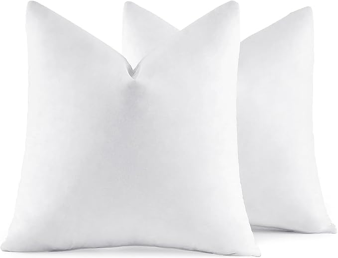 MIULEE 26x26 Euro Pillow Inserts, Decorative Fluffy Throw Pillow Inserts Cotton by MIULEE
