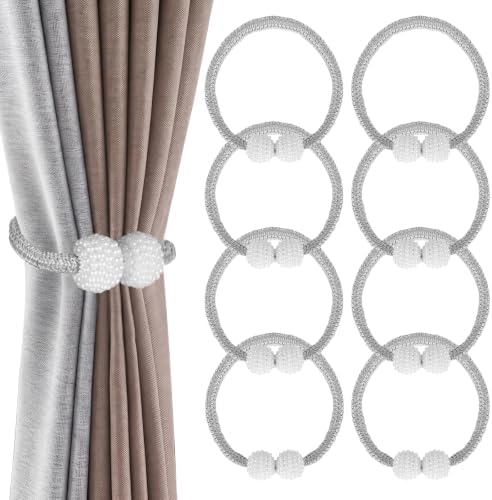 8 Pack Magnetic Curtain Tiebacks by Unknown
