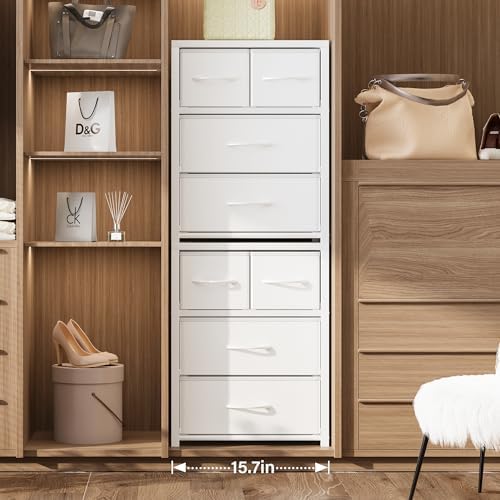 Homeiju Stackable 4-Drawer Fabric Dresser - Image 3