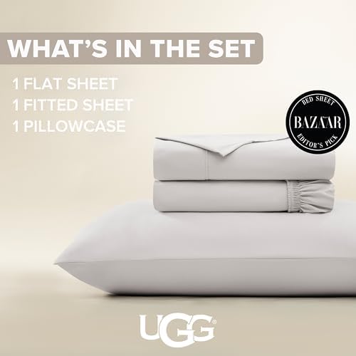 UGG Hedi Twin XL Sheets, Cooling Sheet Set, Ultra Soft - Image 3