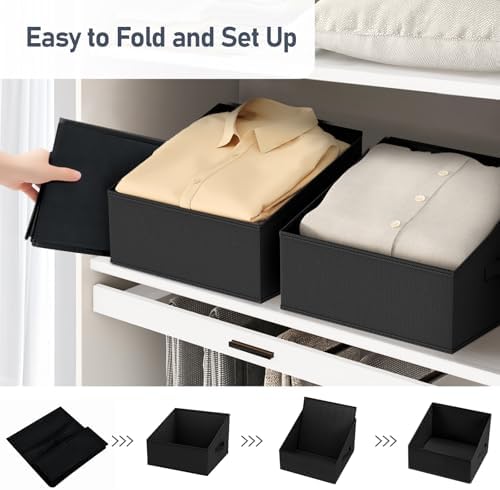 DIMJ Closet Storage Bins 12 Pack - Image 4