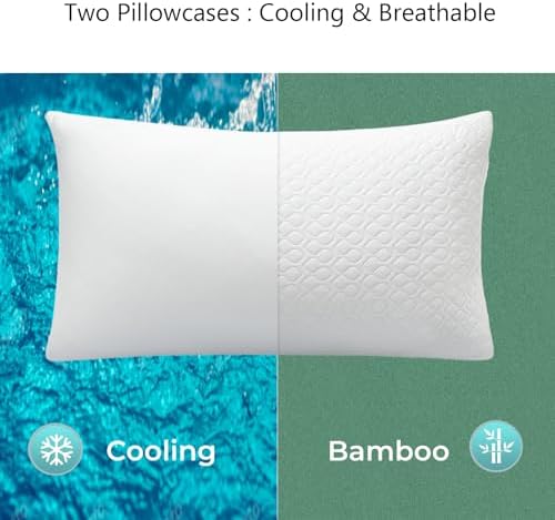 Pillow King Size Memory Foam for Sleeping, Bed Pillows - Image 5