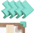 Bed Frame Corner Protector: 4 Pack Foam Rubber Bumpers by Wome
