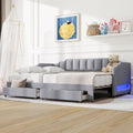 Twin XL to King Size Extendable Daybed by SNMOFIHOME