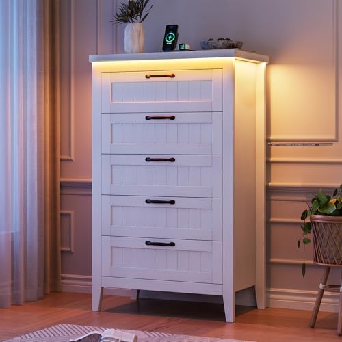 GarveeHome 5 Drawer Dresser - Image 5