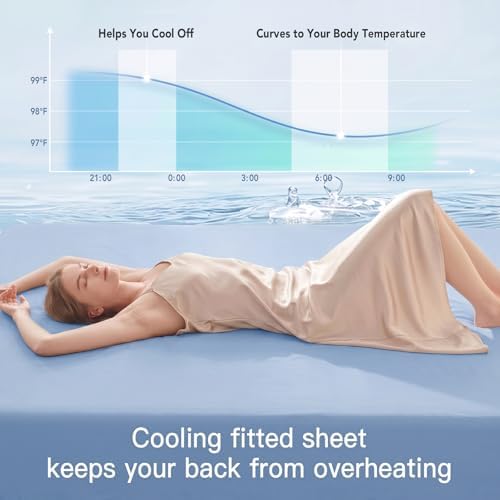 Quataly Cooling Comforter Set Twin Size Breathable Comforter - Image 5