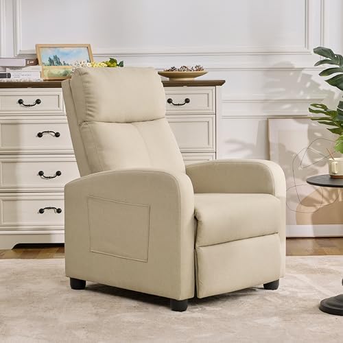 Recliner Chair for Living Room, Modern Adjustable Home Theater by zzlay