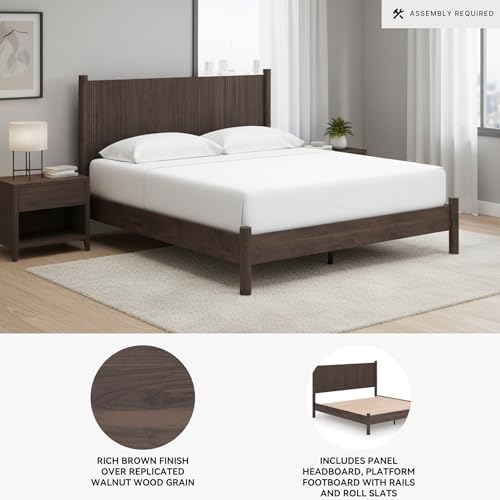 Signature Design by Ashley King Size Platform Bed Frame - Image 3