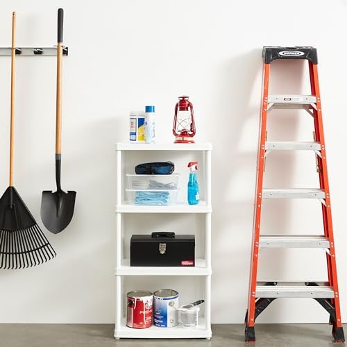 Gracious Living 4-Shelf Fixed-Height Storage - Image 2
