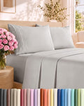 Cal King Size 4 Piece Sheet Set by CGKUnlimited