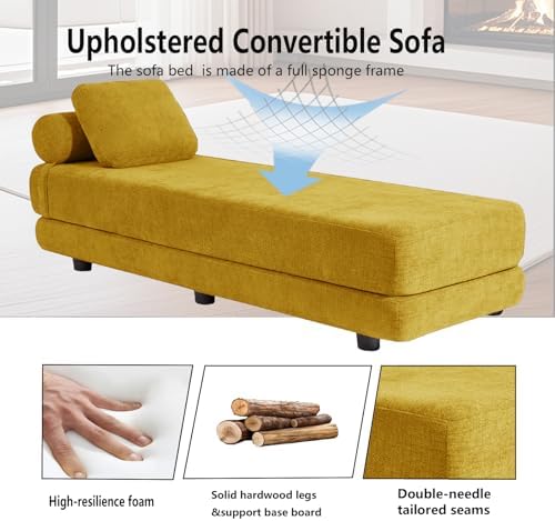 80-Inch Inch Upholstered Daybed, Chaise Lounge Chair Indoor - Image 4