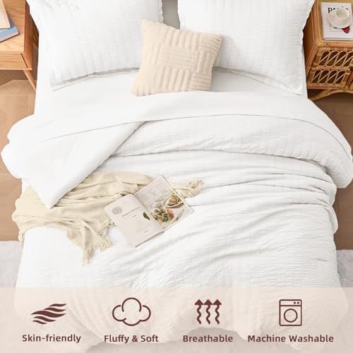 White Comforter Set Queen Size - Image 4