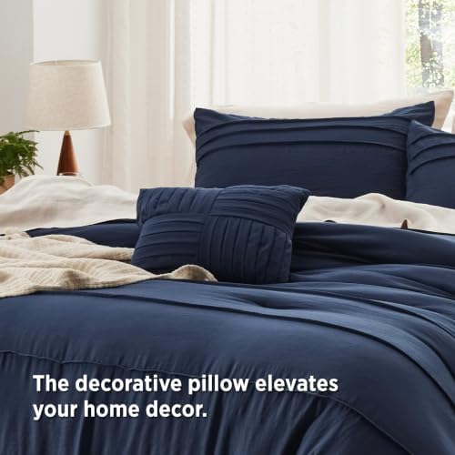 Bedsure Oversized Queen Comforter Set 4 Piece, All-Season - Image 5