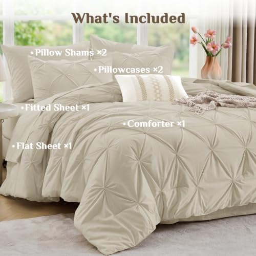 JOLLYVOGUE Full Size Comforter Sets 7 Pieces - Image 7