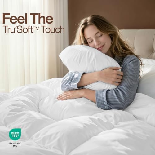Utopia Bedding Full Size Comforter 2 Pack, Duvet Insert, 82 x 86 in - Image 4