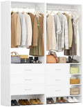 Aheaplus Closet System with 6 Drawers by Aheaplus