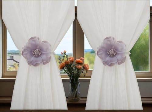 SUQ I OME Pearl Magnetic Curtain Tieback, 1 Pair - Image 5