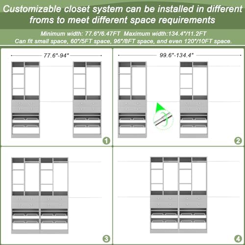 Besiost Closet System, Walk-in Closet System - Image 2