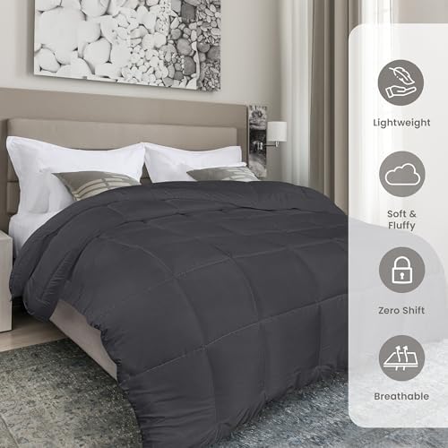 Utopia Bedding Comforters Double Size, All Season Duvet Insert, Down - Image 3
