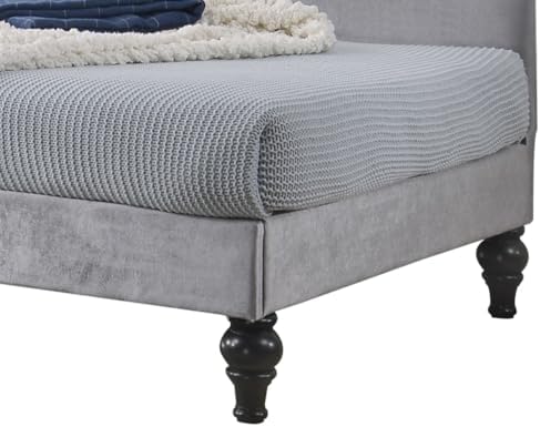 HOME DESIGN Enzo Twin Velvet Arched Back Daybed - Image 6