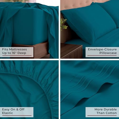Mellanni Iconic 4-Piece Bed Sheet Set - Image 5
