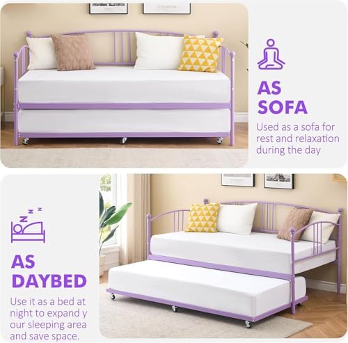 GarveeLife Full Size Folding Daybed - Image 4
