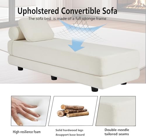 80-Inch Inch Upholstered Daybed, Chaise Lounge Chair Indoor - Image 4