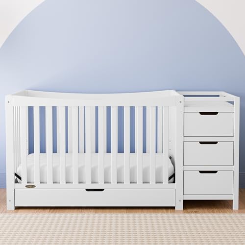 Graco Remi 4-in-1 Convertible Crib & Changer - Image 2
