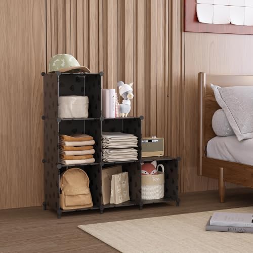UNKU 6 Cube Storage Organizer, Closet Organizer Storage Shelves - Image 2