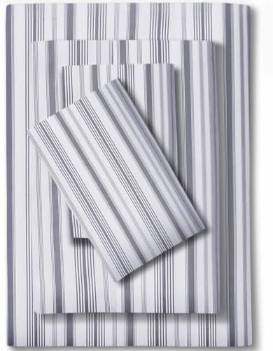 Feather & Stitch 100% Cotton Sateen 500 TC Full Size Bed Sheet Set by FEATHERSTITCHNEWYORK