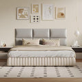 Wall-Mounted Upholstered Headboard Panels, 24x12 Inches, Light Grey Imitation by MAQQL