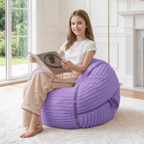 2FT Bean Bag Chair 2'Bean Bag Chairs by HABUTWAYMakeYourLifeComfortable