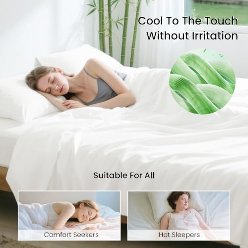 Love's cabin 100% Rayon Derived from Bamboo, Twin Bed Sheets - Image 3