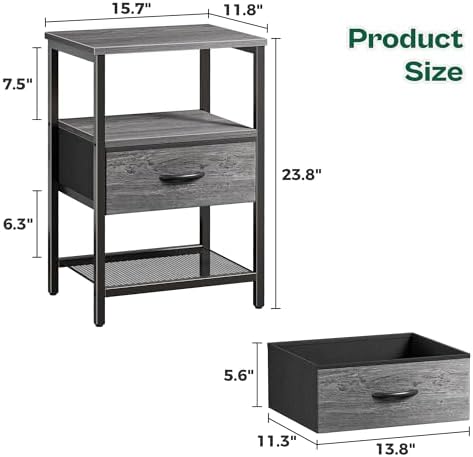 Huuger Storage Shelf Set of 2 - Image 3