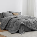 Love's cabin Oversized Queen Comforter Set, 7 Pieces Bed in a Bag by Lovescabin