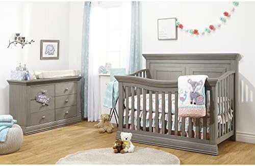 Sorelle Furniture Paxton Crib, Classic 4-In-1 Convertible Crib, Made of Wood - Image 2