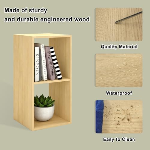 2 Cube Shelf Bookcase - Image 6