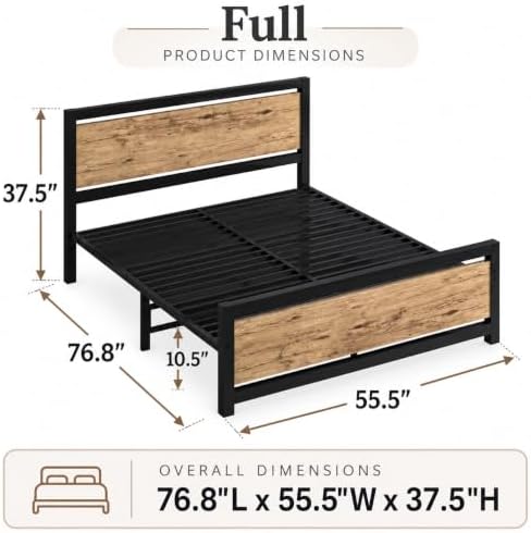 IMMERSTABLE Full Metal Bed Frame - Image 2