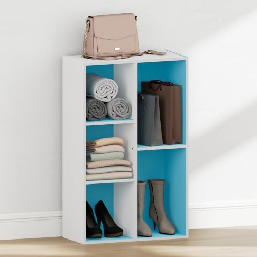 Furinno Reed 5-Cube Closet Organizer by Furinno-FitsYourSpaceFitsYourBudget