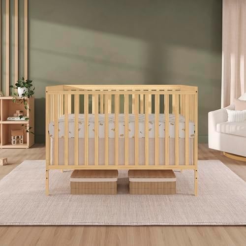Dream On Me Synergy 5-in-1 Baby Crib, Converts to Toddler Bed - Image 2