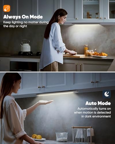 VerRon Under Cabinet Lighting, 12inch Motion Sensor Light Indoor - Image 6