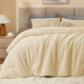 BEDELITE Fleece Oversized Queen Comforter Set, Fluffy Bed Set by BEDELITE