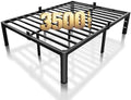 18 Inch Full Bed Frame with Rounded Corner & 4 Mattress Baffles by ROIL